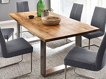 Mobelando Esszimmertisch Esstisch Speisetisch Kuchentisch Tisch Massivholz Greta Viii 220 Cm Amazon De Kuche Haushalt