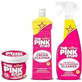 Stardrops - The Pink Stuff - The Miracle Cleaning Paste, Multi-Purpose Spray, And Cream Cleaner 3-Pack Bundle (1 Cleaning Pas