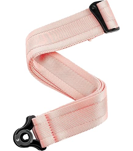 Fender Vegan Leather Strap gitaarband Shell Pink 6.3 cm