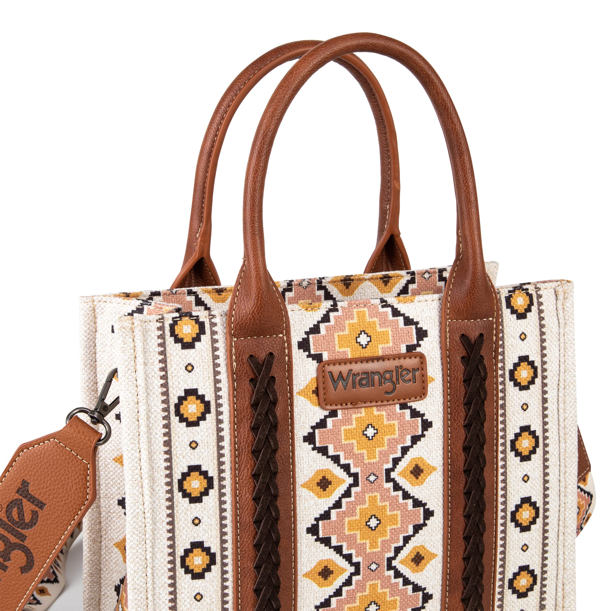Wrangler Tote Bag for Women Aztec Handbags Western Purses for Women