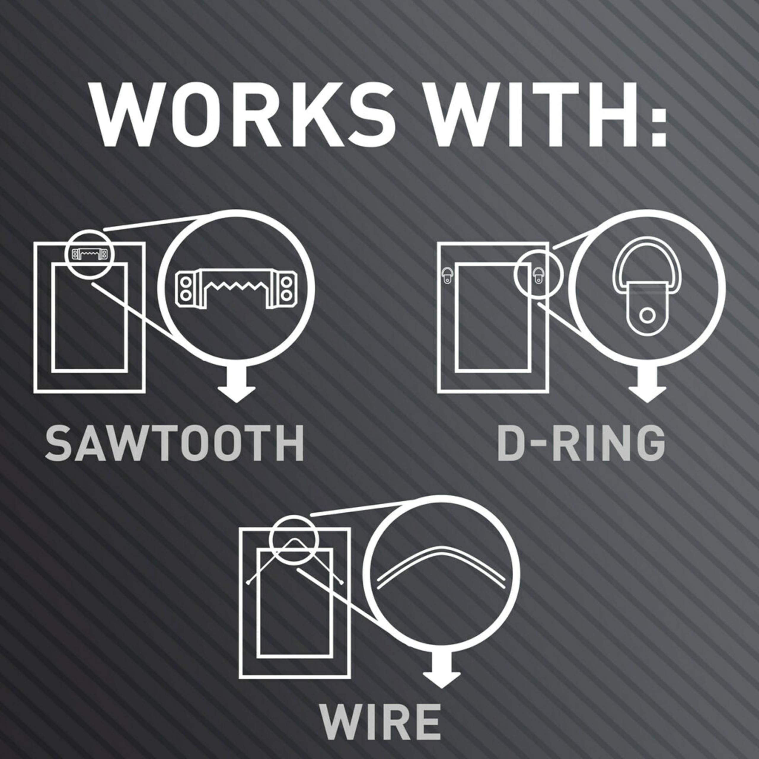 3M Claw Drywall Picture Hanger,Silver