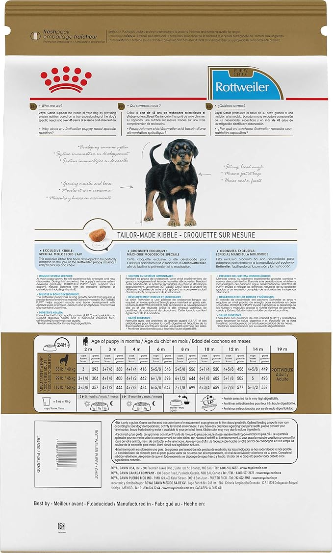 royal canin rottweiler starter