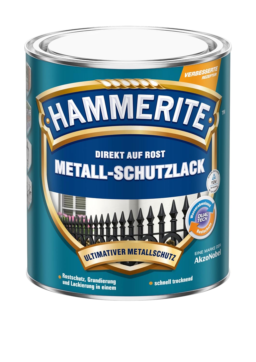 Hammerite Direct to Rust Metal Paint Matte Brown 0,750 L Amazon.co.uk
