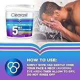 Clearasil 5-In-1 Ultra Cleansing Pads with Salicylic Acid 65's (Pack Of 2) view 3