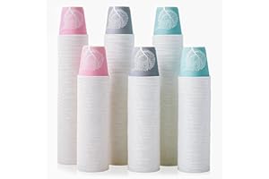KCNP- Disposable Mini 3oz. (200PCS) Bathroom Mouthwash Cups - Assorted Colors