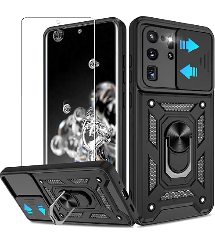 Amazon.com: Samsung Galaxy S20 Ultra Case, Rugged Protective Cover