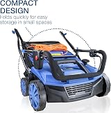 Hyundai 1800W Electric Lawn Scarifier Aerator 230V 380mm 5 Heights 45L view 2