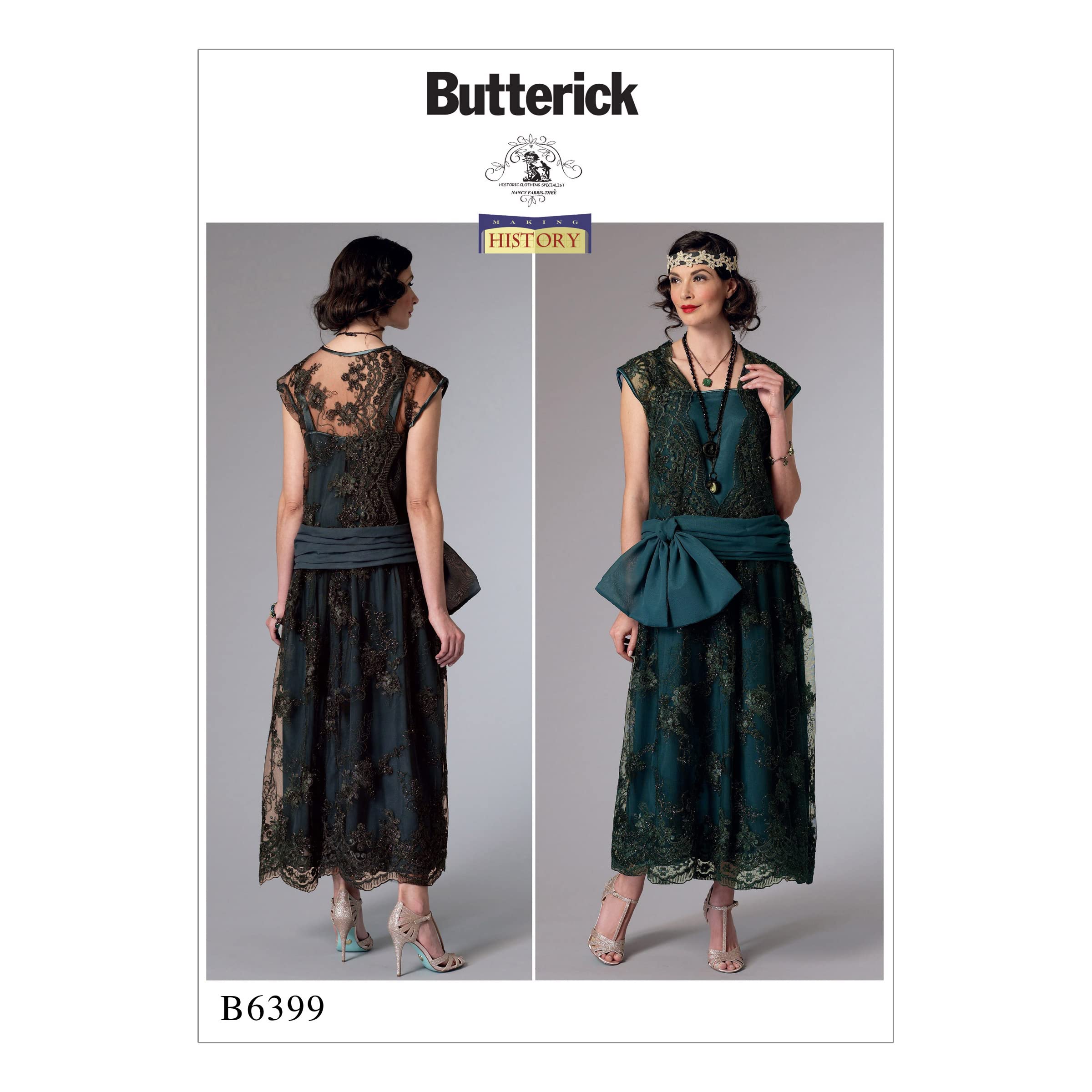 Butterick Patterns 6399 E5 Misses Costume, Multicoloured, Sizes 14-22