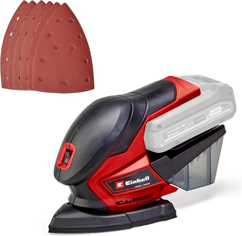 Einhell TE-OS 18/150 Li Power X-Change Cordless Detail Sander 18V Wood Metal