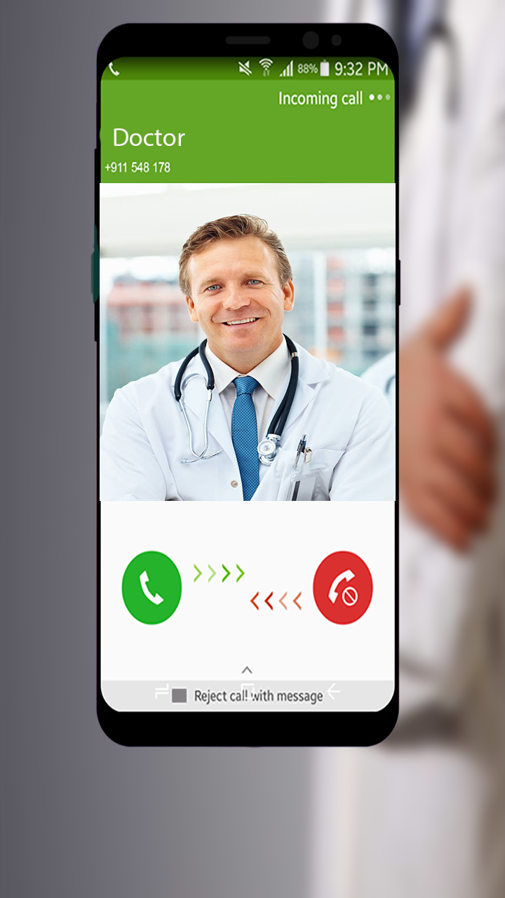 Fake Call From Doctor 2018