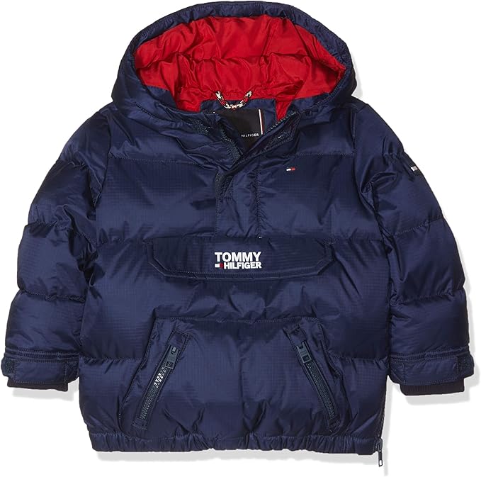 tommy hilfiger padded pop over jacket