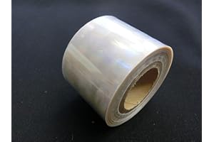 GLEAM FOIL Holographic foil for hot Stamping Machines. (The Color Pattern is Holographic Transparent.) [It is Used for Business Cards, Paper Crafts, and Paper.] Murata Kimpaku Co, Ltd.