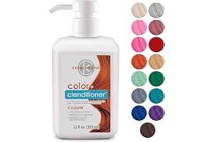 Kerachroma Clenditioner Hair Dye (15 colors) Depositing Color Conditioner, Semi Permanent, Vegan and Cruelty-Free, 12 fl. Oz