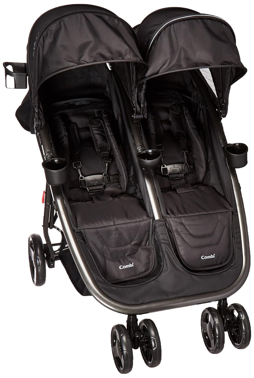 combi fold n go double stroller