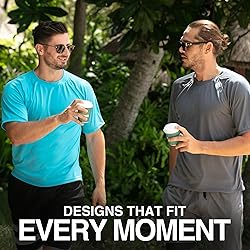 Kanu Surf Men’s Swim Shirt with Short Sleeves