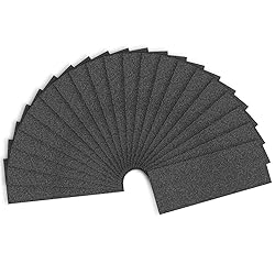 Sandpaper 100 Grit, Wet Dry Sanding Sheets 9 x 3.6
