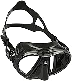Cressi AIR, Premium Scuba Diving Snorkel Mask, Crystal Silicone, Made in Italy