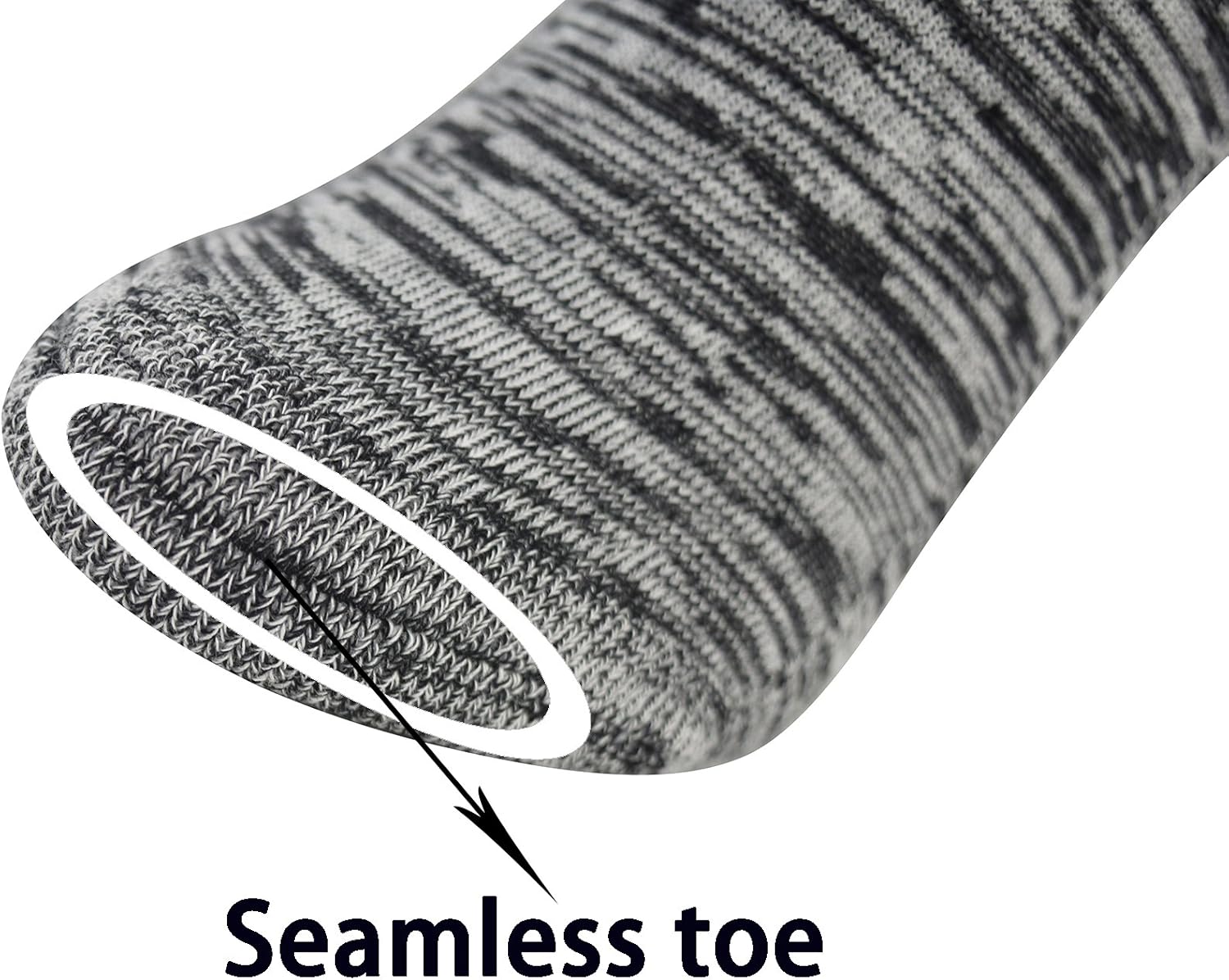 Yomandamor Women's 6 Pairs Bamboo Diabetic Ankle Socks with Non-Binding Top And Cushion Sole,L Size(Socks Size:9-11): Clothing