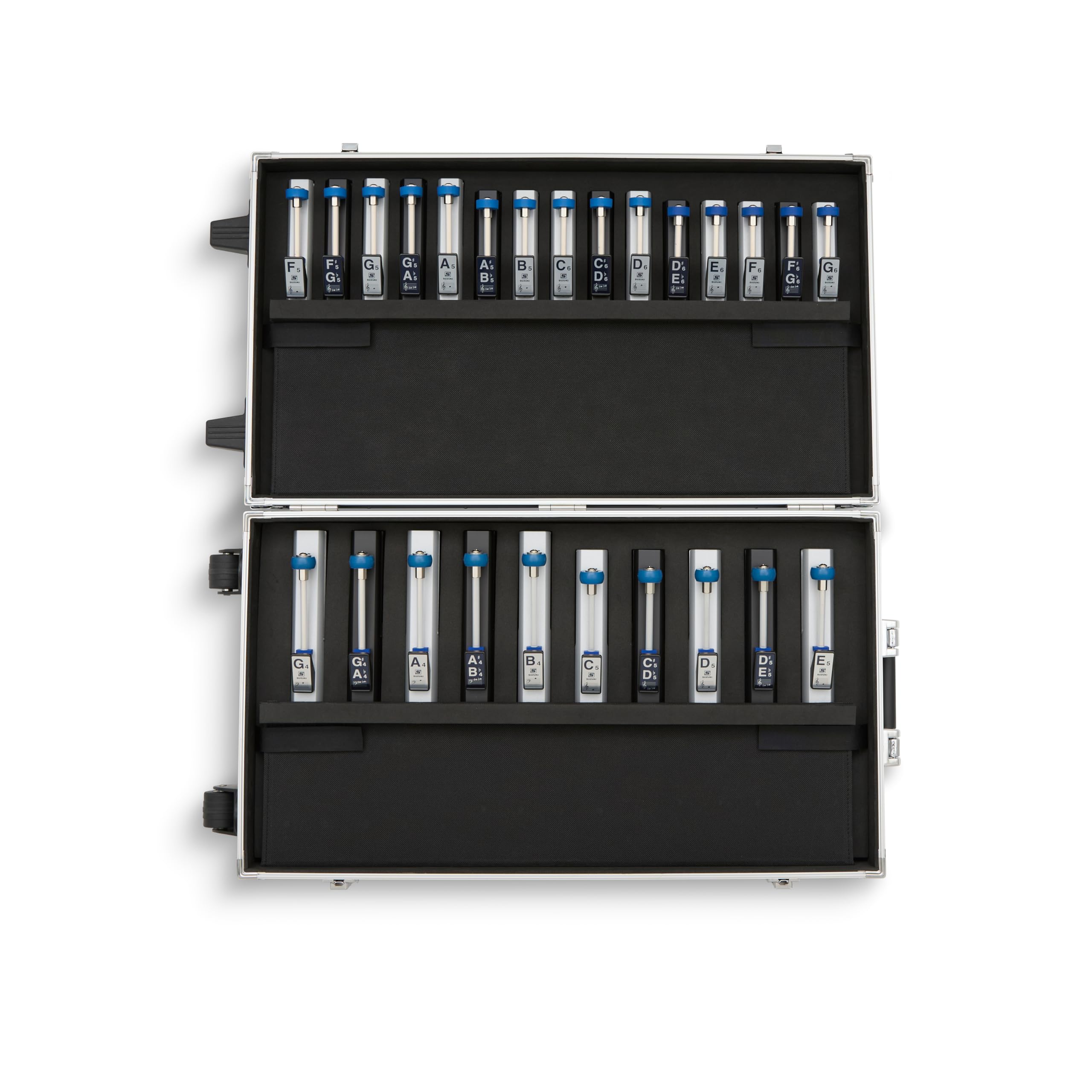 Suzuki Tonechime HB-250(2 octave 25notes basic set) with heavy duty travel case