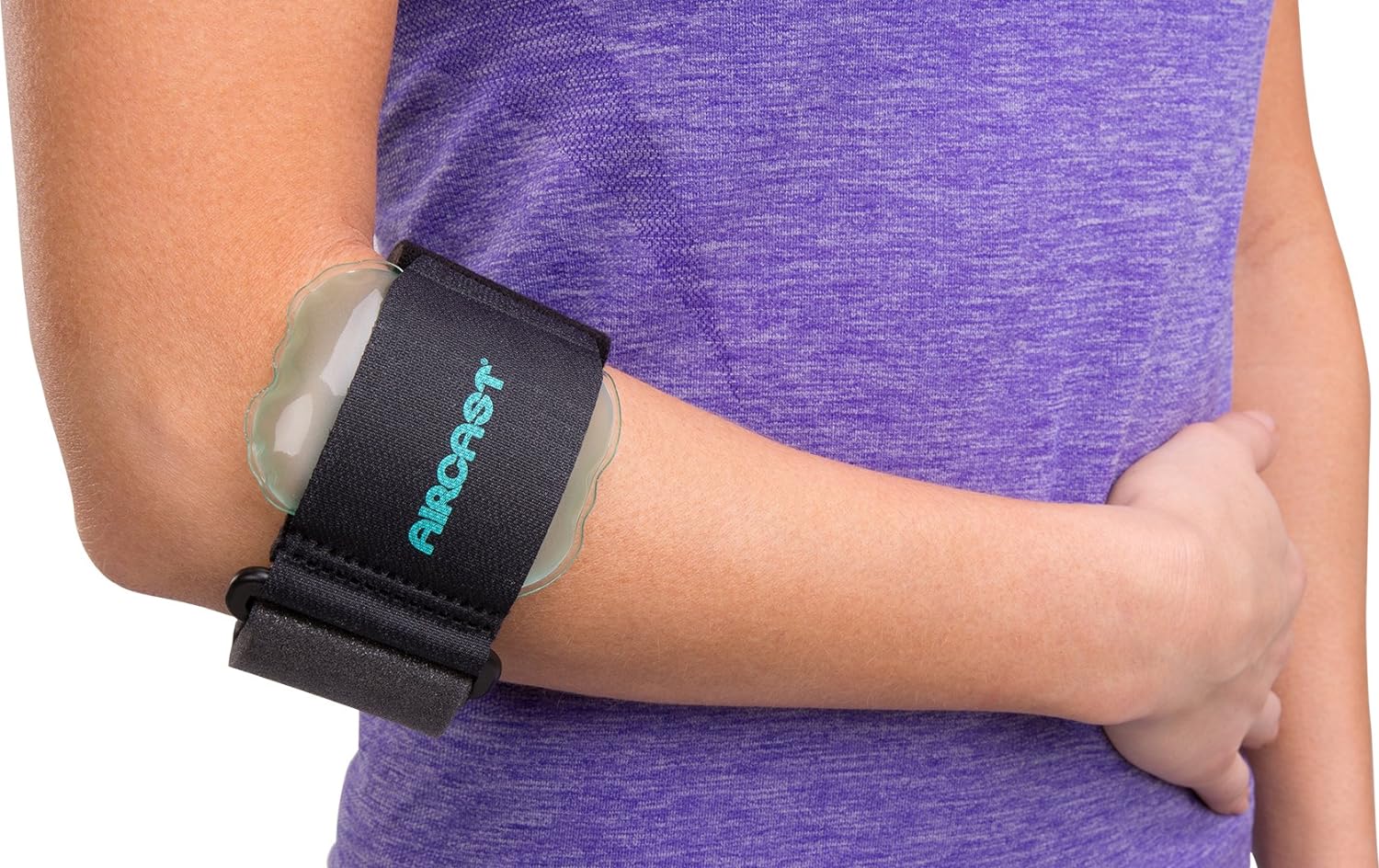 Aircast Pneumatic Armband: Tennis/Golfers Elbow Support Strap, Black: Industrial & Scientific
