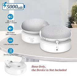 PlusAcc for Google Nest Mini Battery Base - 5000