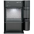 GE Profile Opal 2.0 XL with 1 Gallon Tank, Chewable Crunchable Countertop Nugget Ice Maker, Scoop Included, 38 lbs in 24 Hours, Pellet Ice Machine with WiFi & Smart Connected, Black Stainless