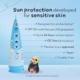Childs Farm Sun Cream SPF 50+ Kids Baby Fragrance Free 200ml UV Broad view 6