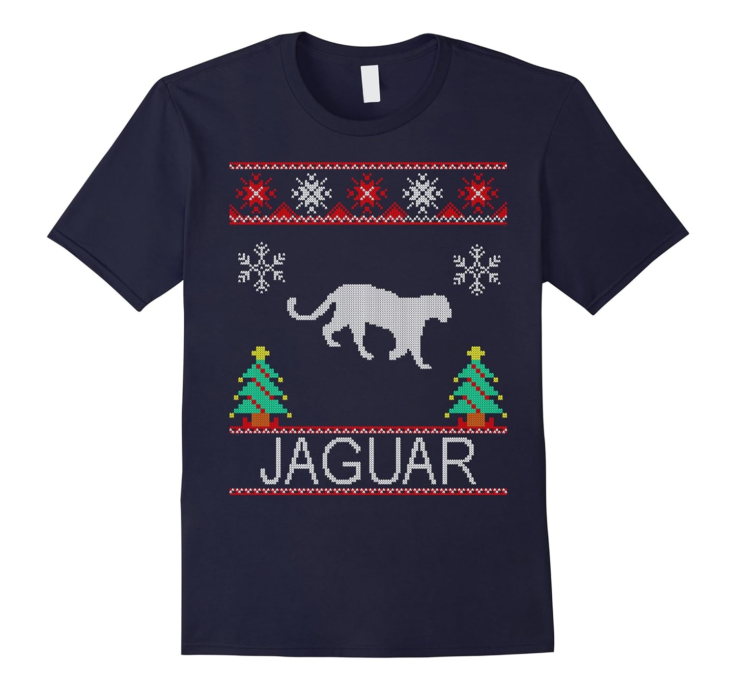 jaguar Christmas ugly shirt-ANZ