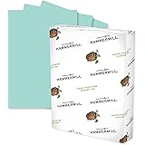 Hammermill Colored Paper, 20 lb Turquoise Printer Paper, 8.5 x 11-1 Ream (500 Sheets) - Made in the USA, Pastel Paper, 103820
