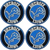 4 Pcs Cool Rugby Sports Embroidery Patches Football Fans Embroidered Badges Team Logo Patch for Sew On/Iron On Fabric Stickers Applique for Clothes, Backpacks,Hat,Jeans,Sportswear,Blue Lions