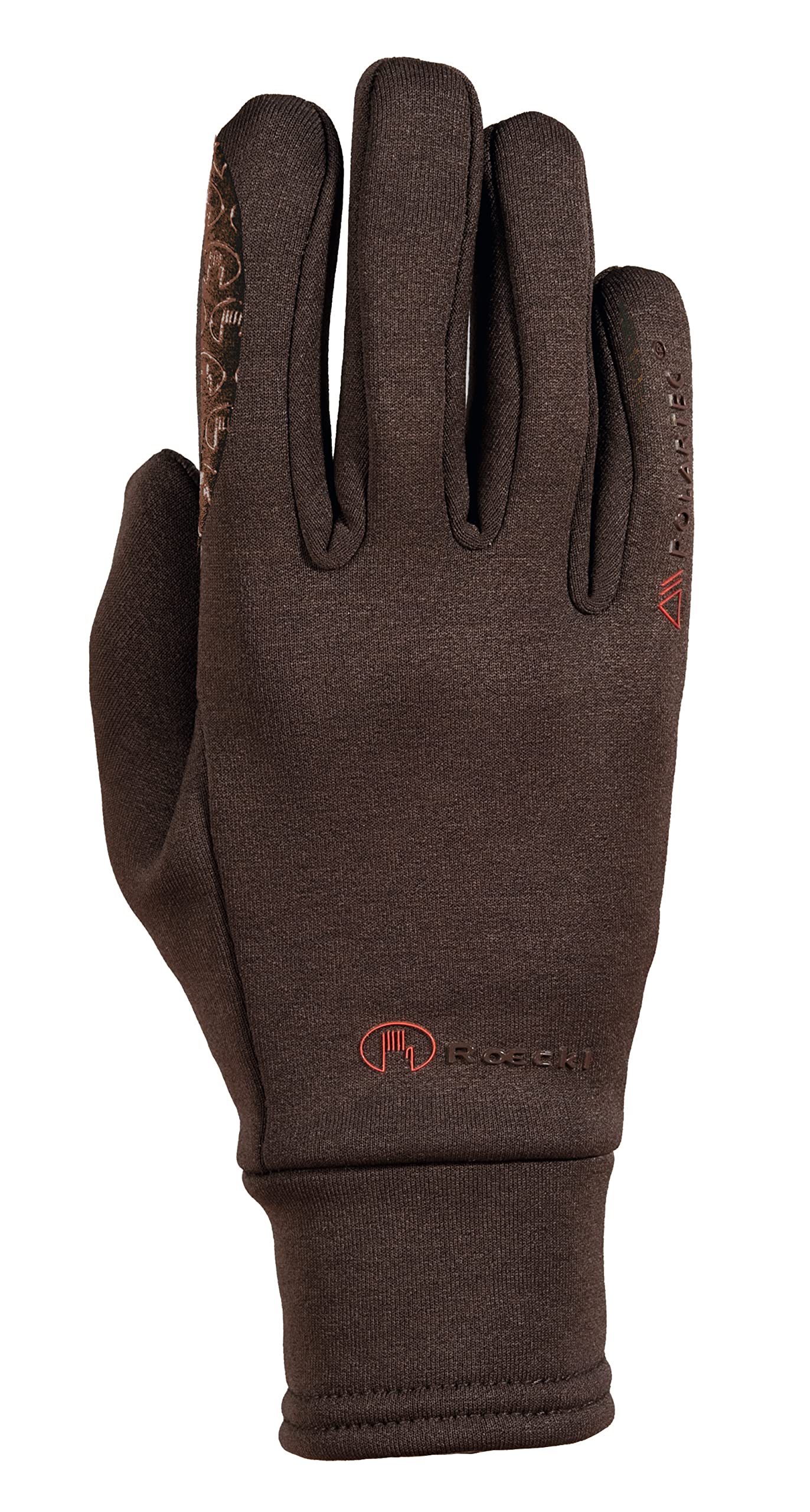 Roeckl Sports equestrian gloves WARWICK, winter riding glove, mocha 6