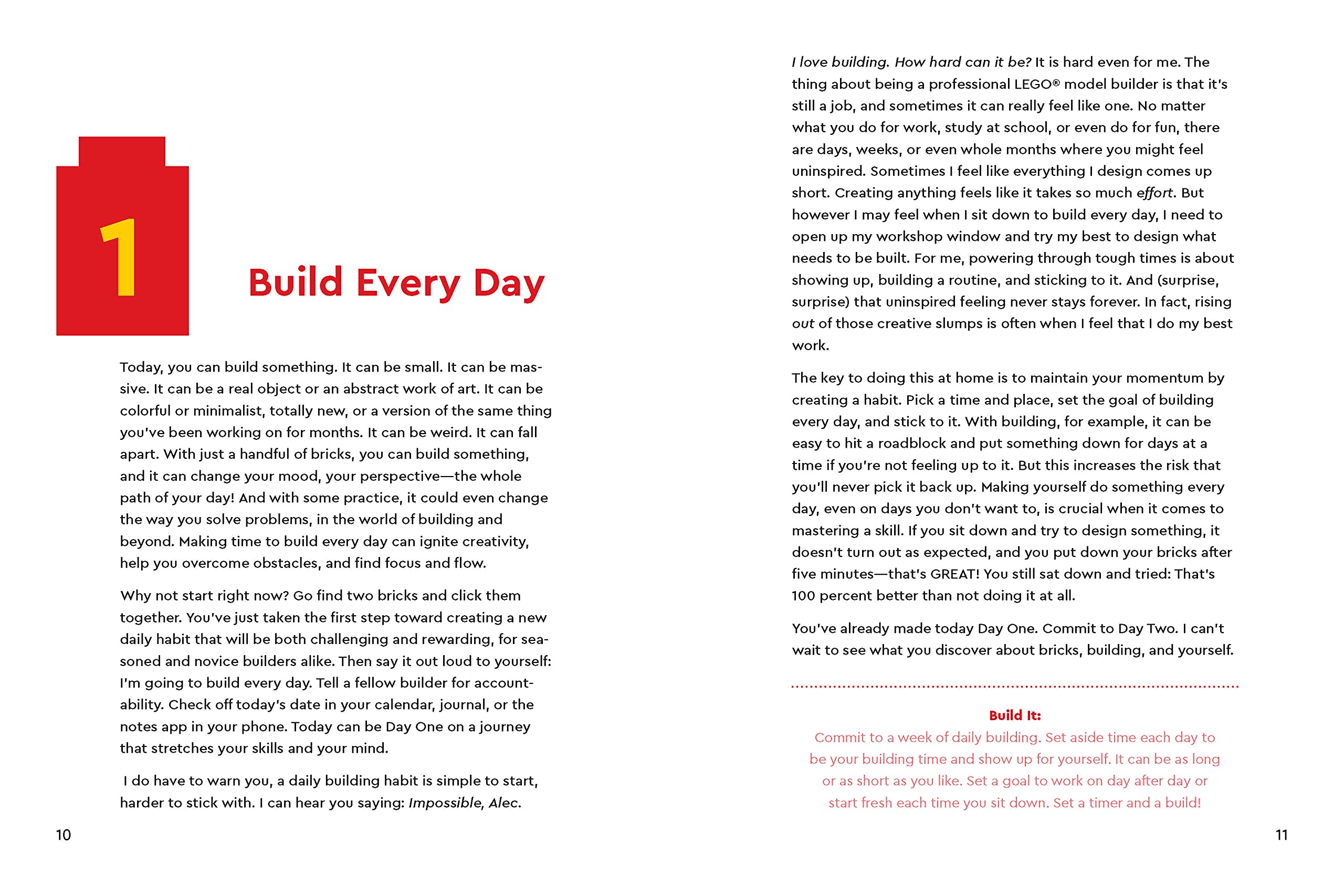 LEGO Build Every Day: Ignite Your Creativity and Find Your Flow
