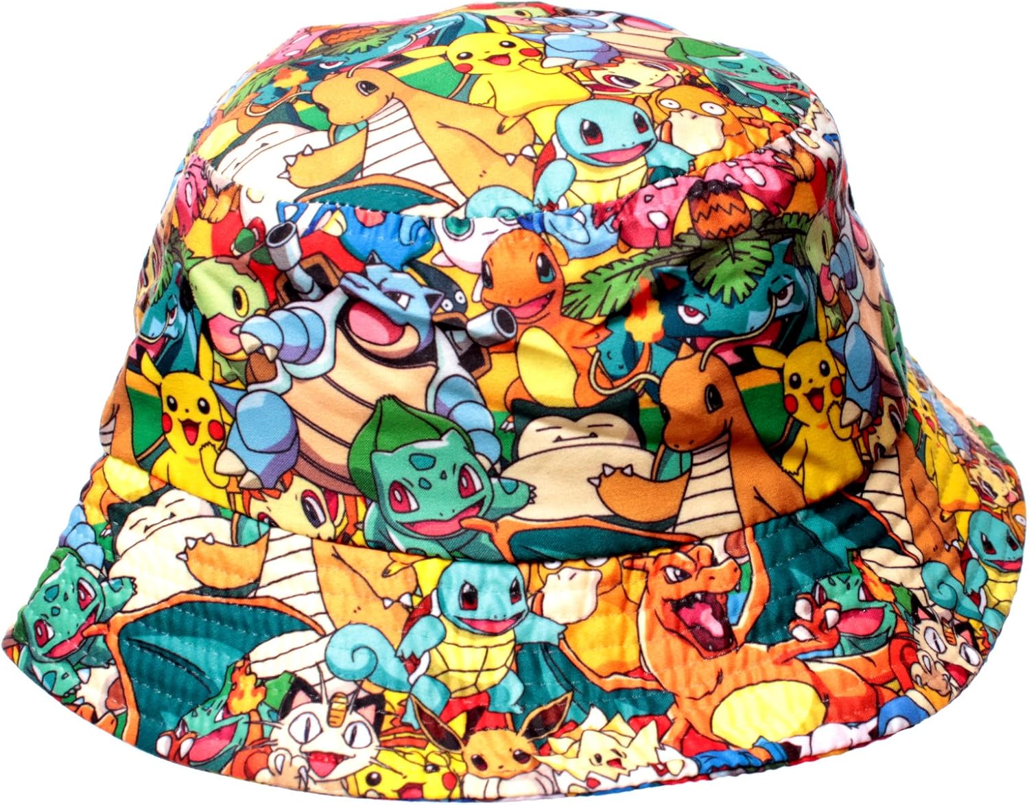 Pokemon All Over Print Bucket Hat at Amazon Men’s Clothing store