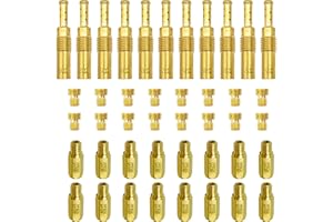 YGQ 43Pcs Carburetor Jet Kit for Keihin Nibbi carb Main Jet and Pilot Slow Jet 99101-393 99101-357 N424-21