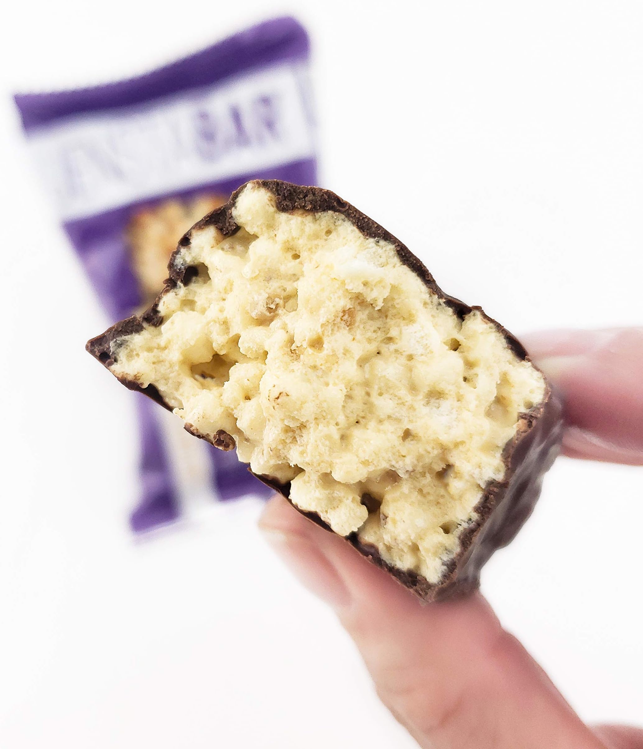 Jenstabar Protein Bar High Fiber K-Dairy Low Sugar Non-GMO Gluten Free Meal Replacement 6 High Protein Bars (Whey Peanut Butter)