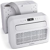 Ivation 6,500 BTU Camper Air Conditioner | Portable Over-the-Window Sill AC, Fan &amp; Dehumidifier for RV, Caravan &amp; Motorhome | Digital Display, Temperature Control, Timer, Sleep Mode, Whisper Quiet