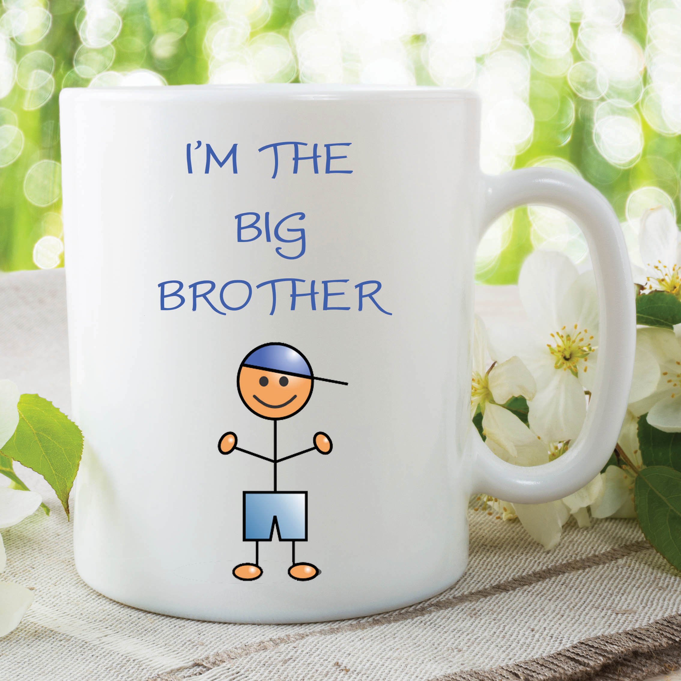 Children's Mug I'm The Big Brother Surprise Novelty Cup Birthday Gift WSDMUG132