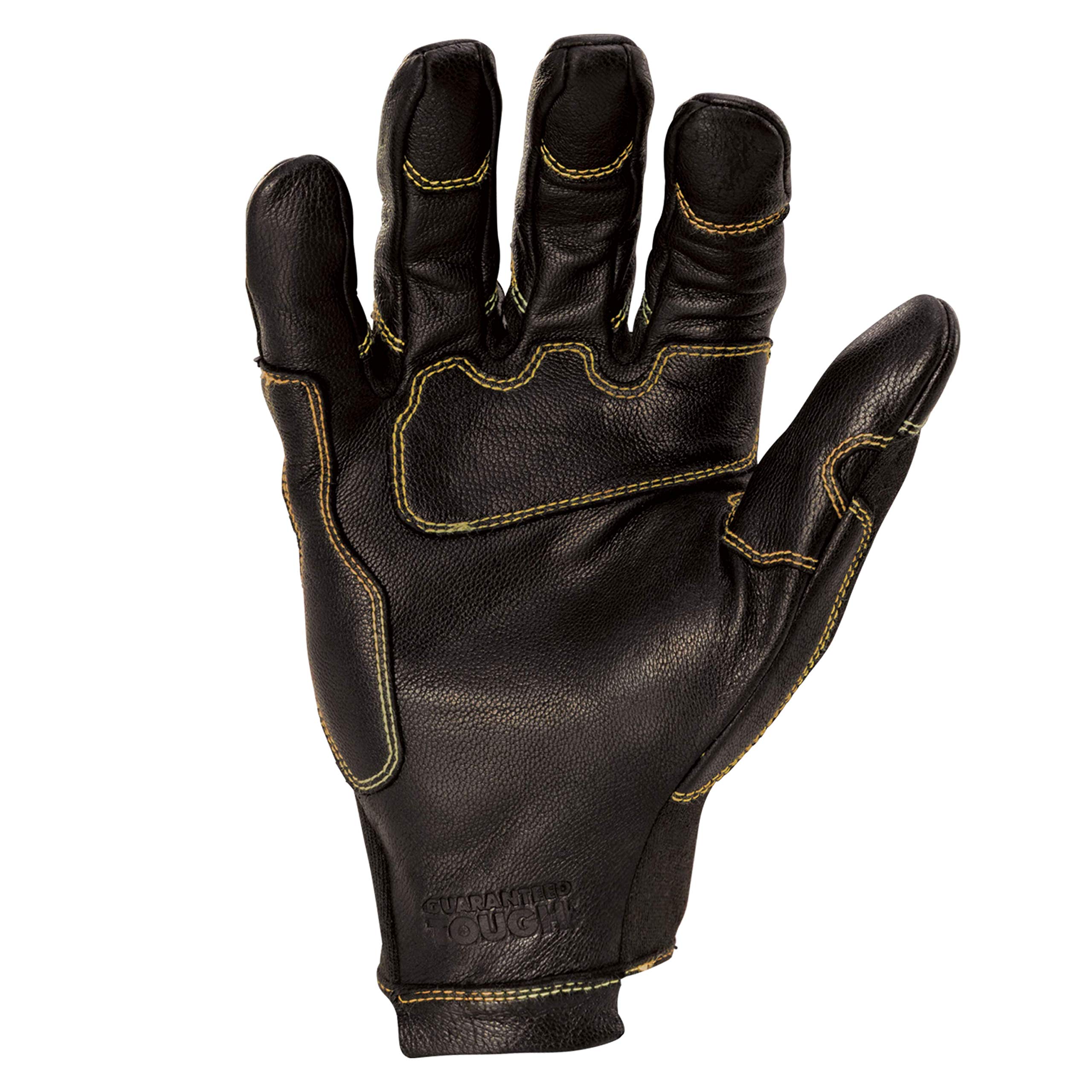 DEWALT Guantes de soldadura y fabricación de puño corto, palma de cuero resistente a la abrasión, materiales resistentes al fuego, costuras de Kevlar (XL) DEWALT Guantes de soldadura y fabricación de puño corto, palma de cuero resistente a la abrasión, materiales resistentes al fuego, costuras de Kevlar (XL)