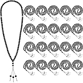Ferreve Muslim Prayer Beads Tasbih Prayer Beads Islamic Rosary Islam 8 mm 99 Misbaha Tasbeeh Gifts Necklace