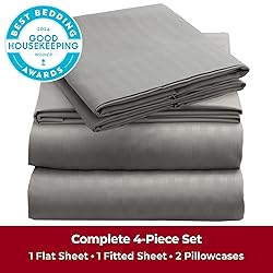 Mellanni Queen Sheets Set - 4 PC Iconic Collection
