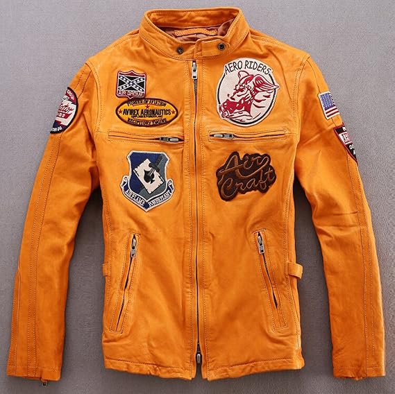 Amazon メンズジャケット ジャケット ブルゾン メンズ ブルゾン Avirex フライトコート 機関車服 飛行服 黄色 イエロー 本革コート 羊革コート 羊革ブルゾン 羊革ジャケット 男 メンズ L Xl Xxl Xxl L 肩幅46 バスト107 着丈64 袖丈63 Amazon メンズジャケット ジャケット ブルゾン メンズ ブルゾン Avirex フライトコート 機関車服 飛行服 黄色 イエロー 本革コート 羊革コート 羊革ブルゾン 羊革ジャケット 男 メンズ L Xl Xxl Xxl L 肩幅46 バスト107 着丈64 袖丈63