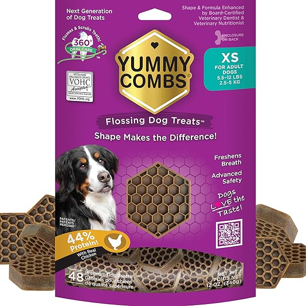 YUMMY COMBS DOG DENTAL TREATS – VET VOHC...