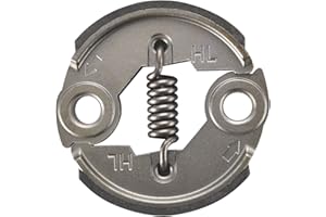 WOOSTAR Heavy Duty Clutch with Spring Replacement for 2 Stroke 43cc 47cc 49cc Engine X-1 X-2 Cat Eye Pocket Bike Mini Quad