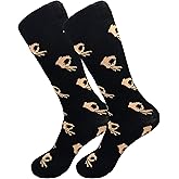 Balanced Co. Circle Game Meme Dress Socks Funny Socks Crazy Socks Casual Cotton Crew Socks