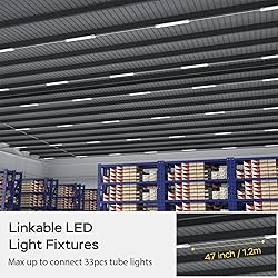 Modlicht LED Shop Light Fixture, 2FT Linkable 18W