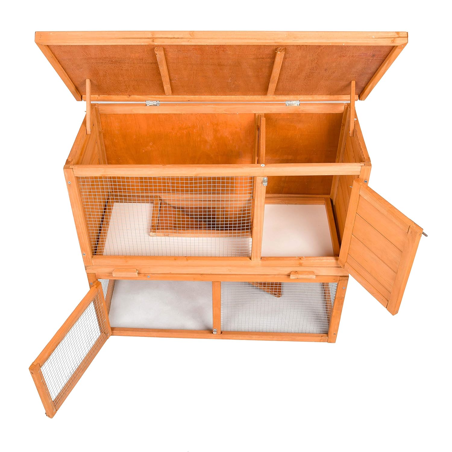 hot sports ECOLINEAR Chicken Coop Outdoor Rabbit Hutch