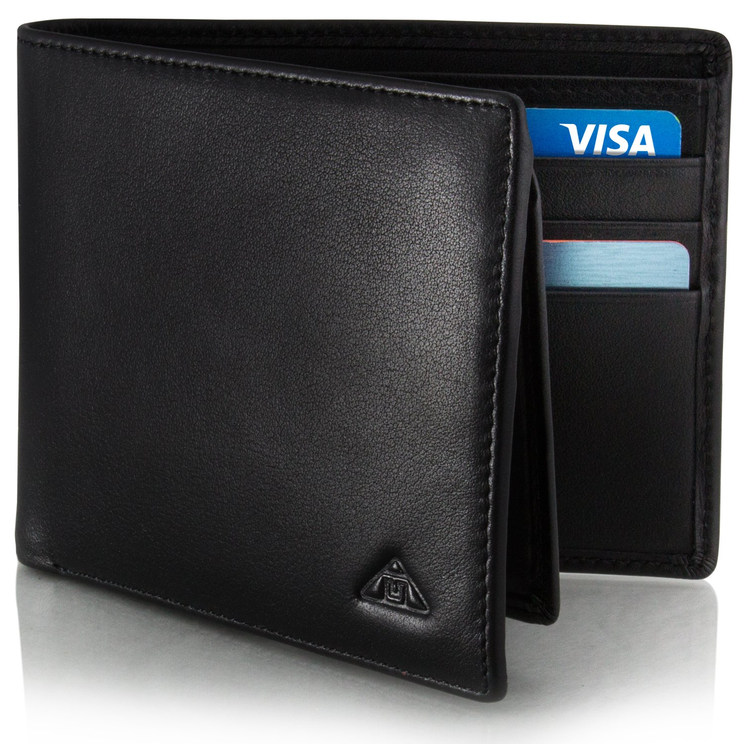 Motion Trend Men's RFID Wallet Thin Minimalist Front Slim Pocket Wallets Black eBay