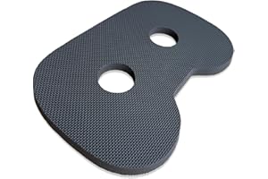 ROWPRO Premium Rowing Seat Pad: Designed For Boat and Machine Use – Non-Slip Ergonomic Gel Cushion – Comfortable Seat Pad for