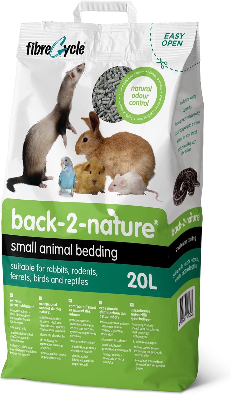 Back 2 Nature Small Animal Bedding 20ltr Amazon.co.uk Pet Supplies