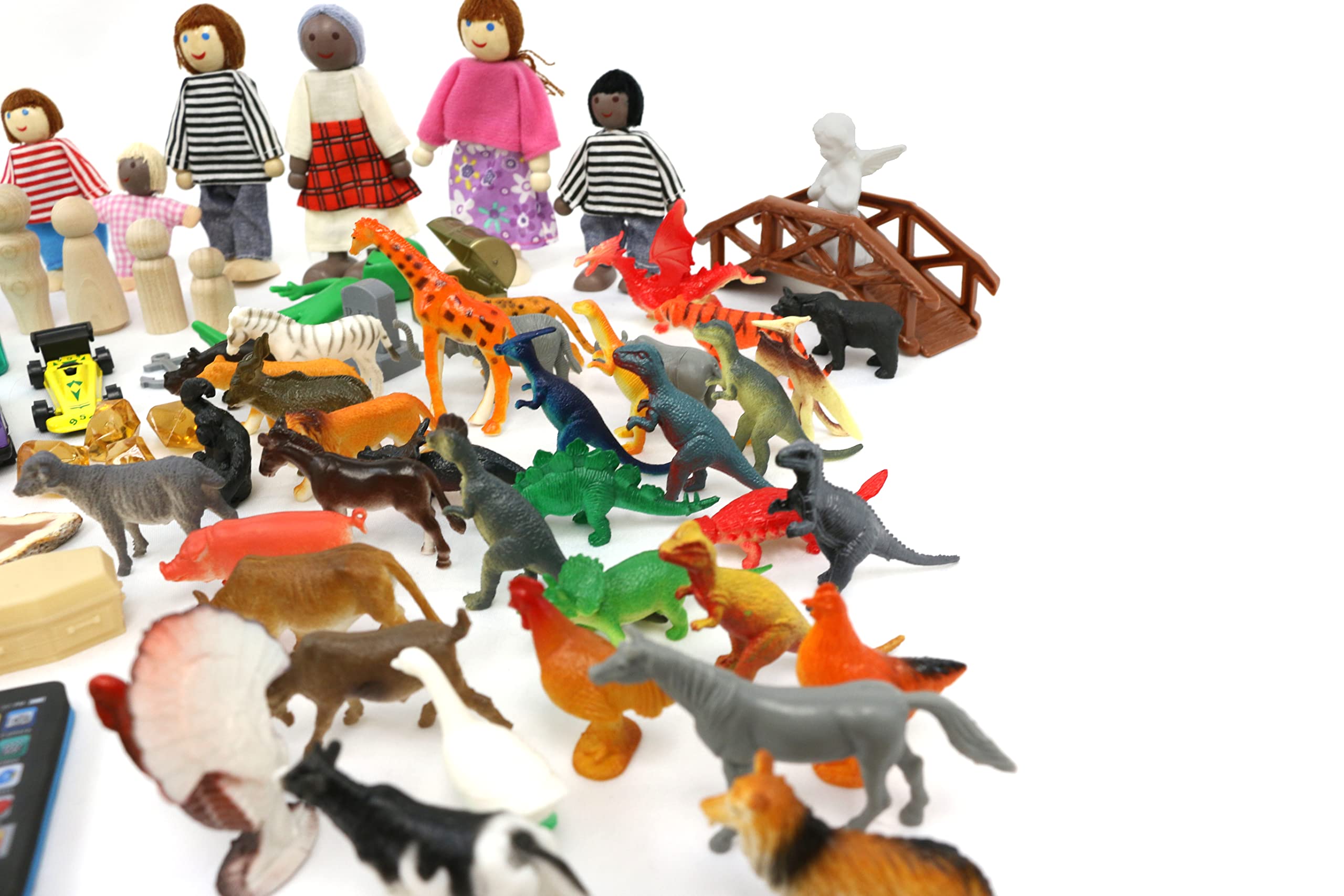 Sandtray Play Therapy Basic Starter Kit - 100+ Pieces
